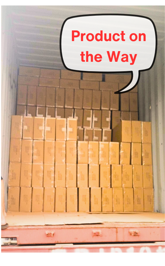 Product Loaded in Container