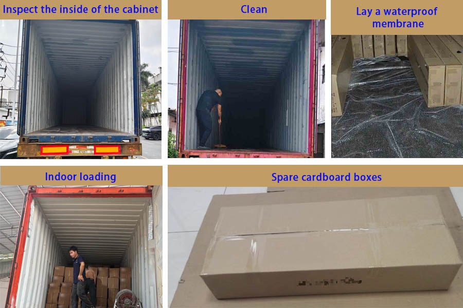 Wire Shelving - Shipping during the rainy season