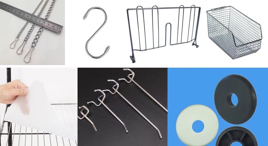 Wire shelf accessories-1