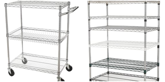 3-Tier Stainless Steel Heavy Duty Wire Rack Shelving - China Wire Shelving  and Wire Shelf price